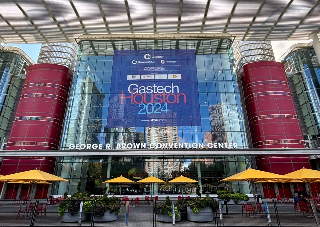 Экспонат на Gastech 2024