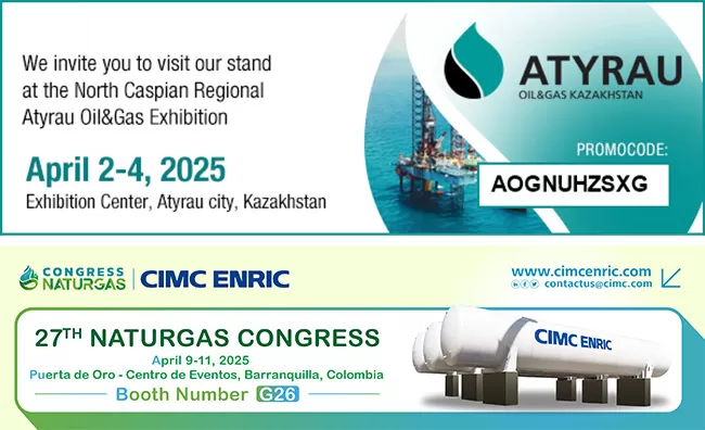 CIMC ENRIC to Showcase Advanced Natural Gas Solutions at Atyrau Oil & Gas 2025